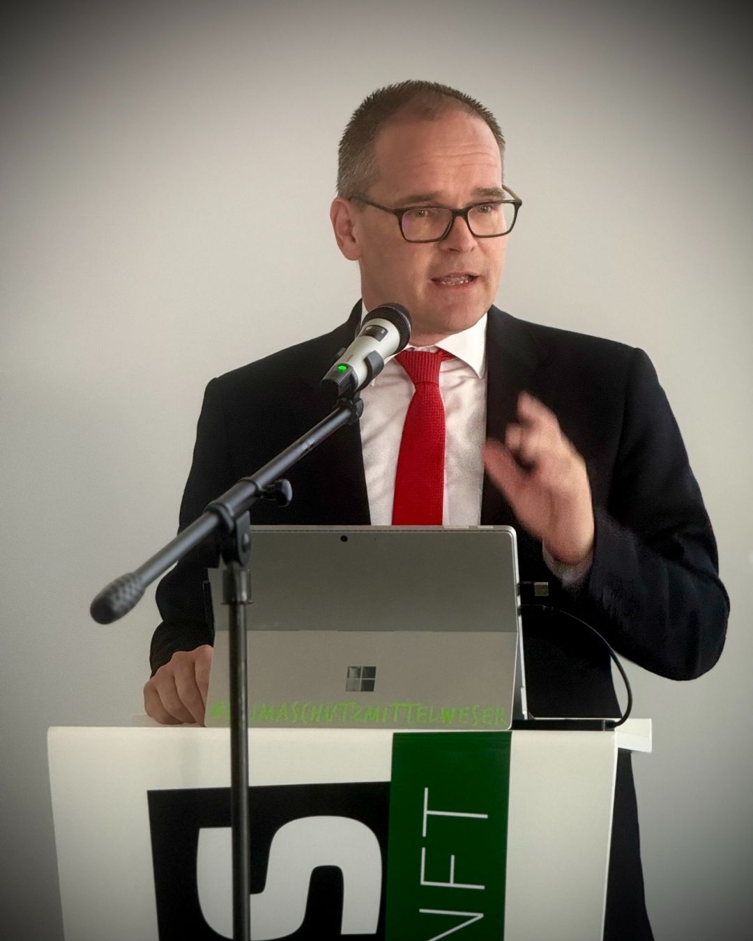 Grant Hendrik Tonne beim Wasserstoffforum Leine-Weser